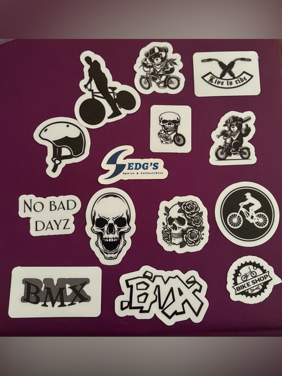 Sedg’s Sports & Collectibles Other - BMX stickers
